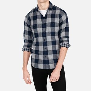Plaid flannel shirt